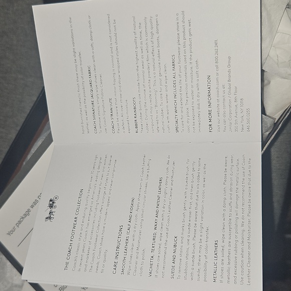 Coach Women's Light Blue Scalloped Loafers - Picture 11 of 11